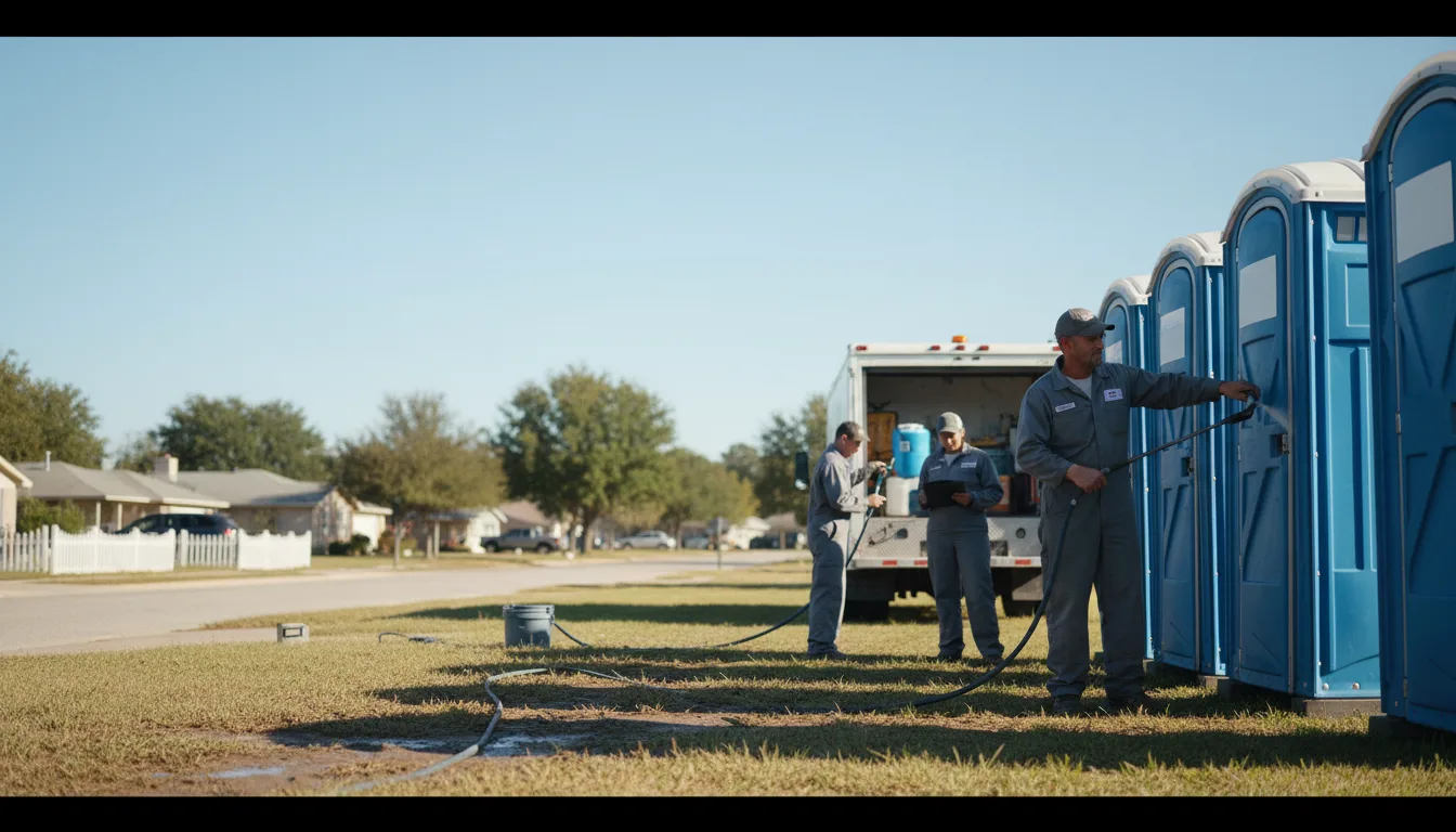 Long-Term Portable Toilet Rental in Louisiana, MO near me